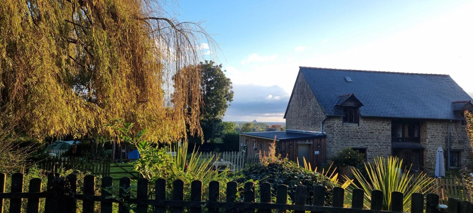 Chambres D'Hotes Ferme De La Baie Roz-sur-Couesnon Exterior foto