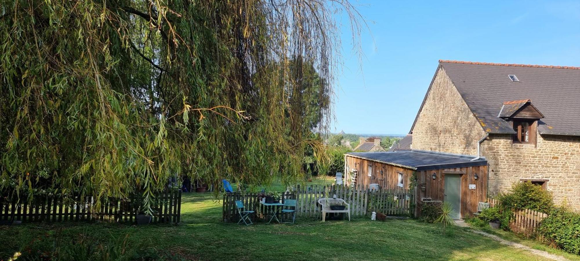 Chambres D'Hotes Ferme De La Baie Roz-sur-Couesnon Exterior foto